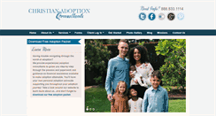 Desktop Screenshot of christianadoptionconsultants.com